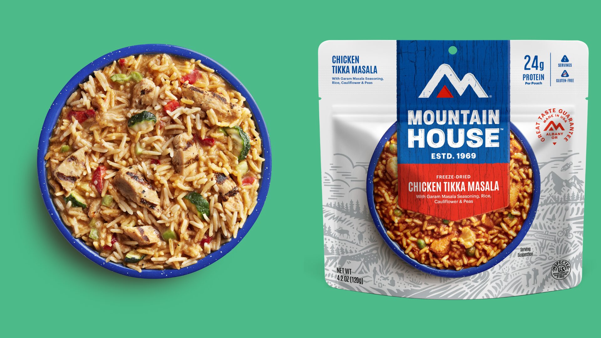 Mountain House, freeze-dried