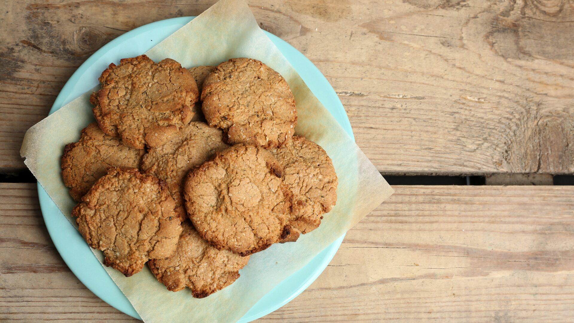 Cookies on a plate