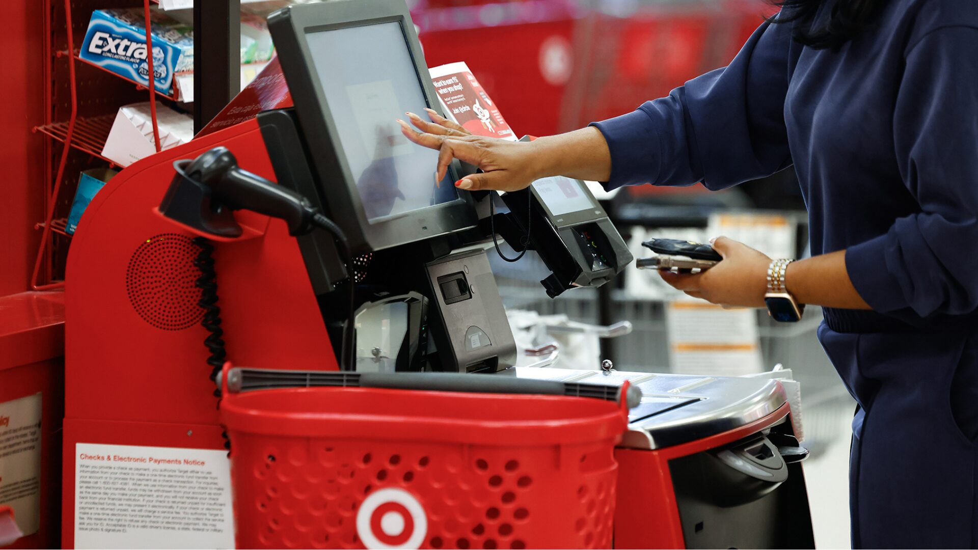 Target Store Self Checkout