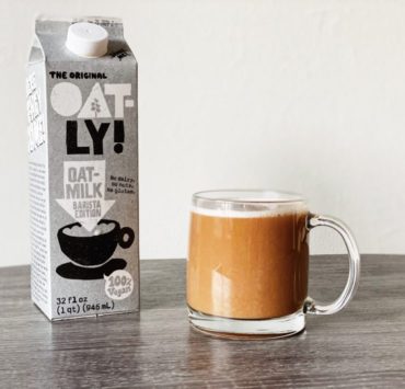 cup of coffee beside box