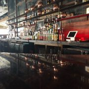 closeup photo of brown wooden table