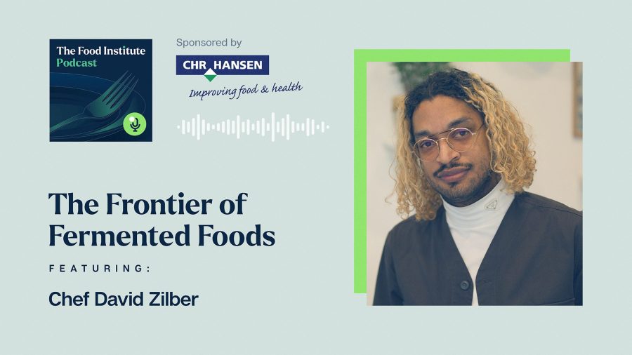 fermented foods, david zilber, frontier of fermented foods, chr hansen, the food institute podcast