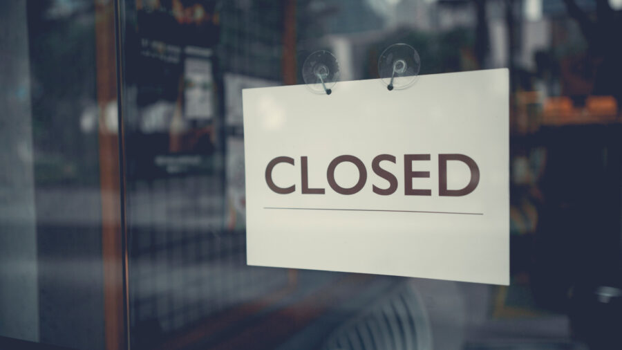 restaurant closures