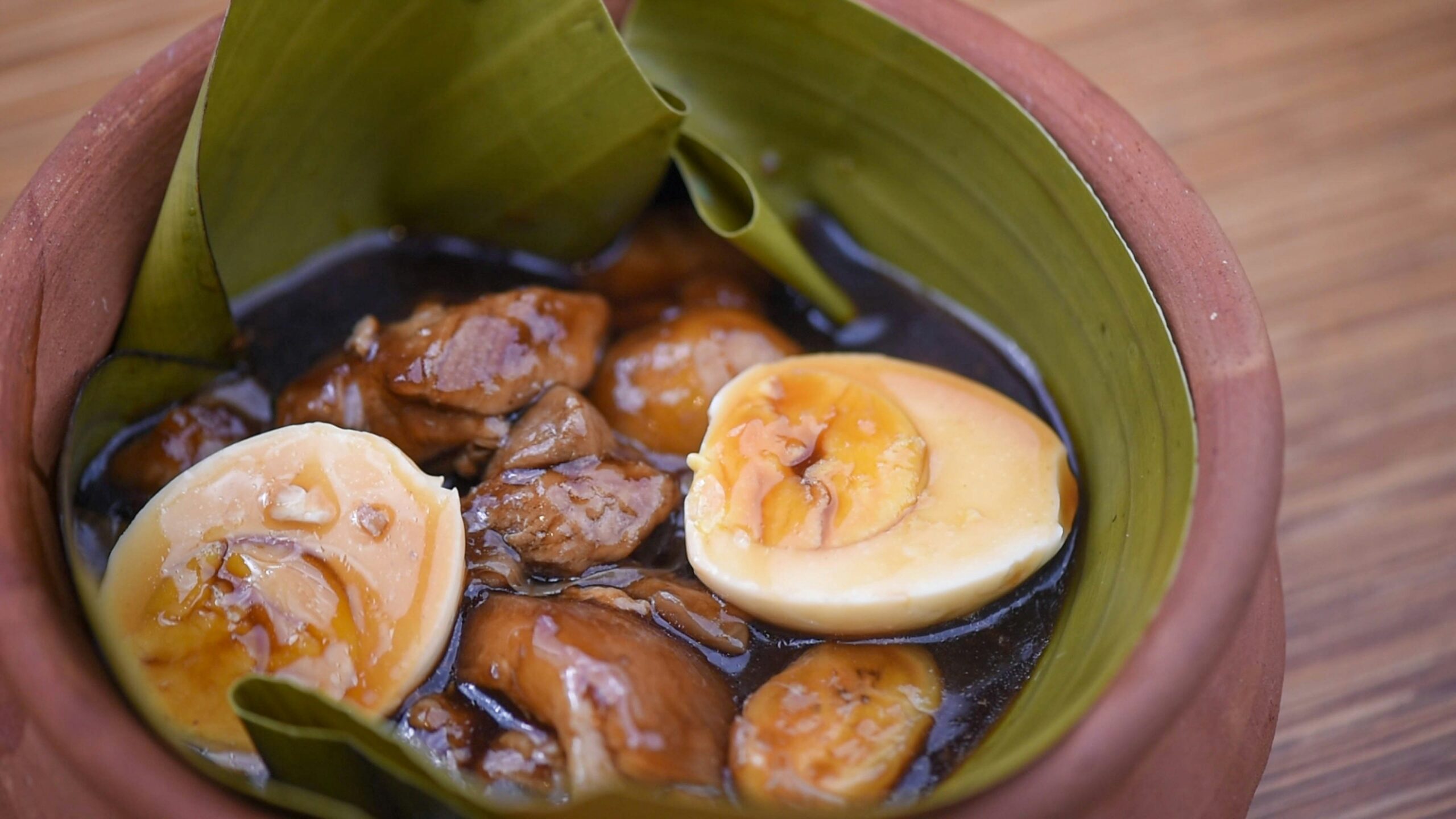 a close up of a bowl of food on a table