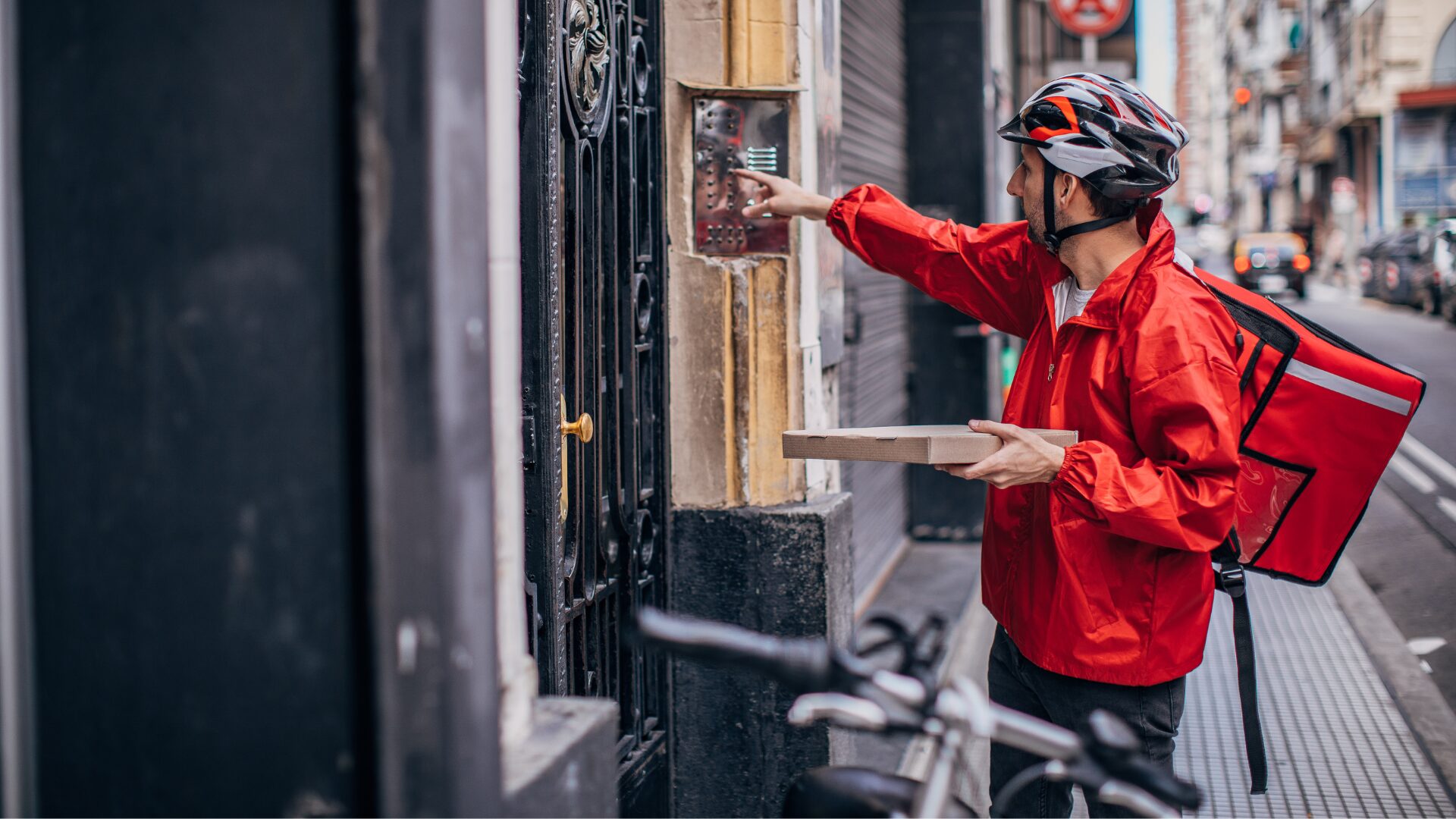 food delivery in city