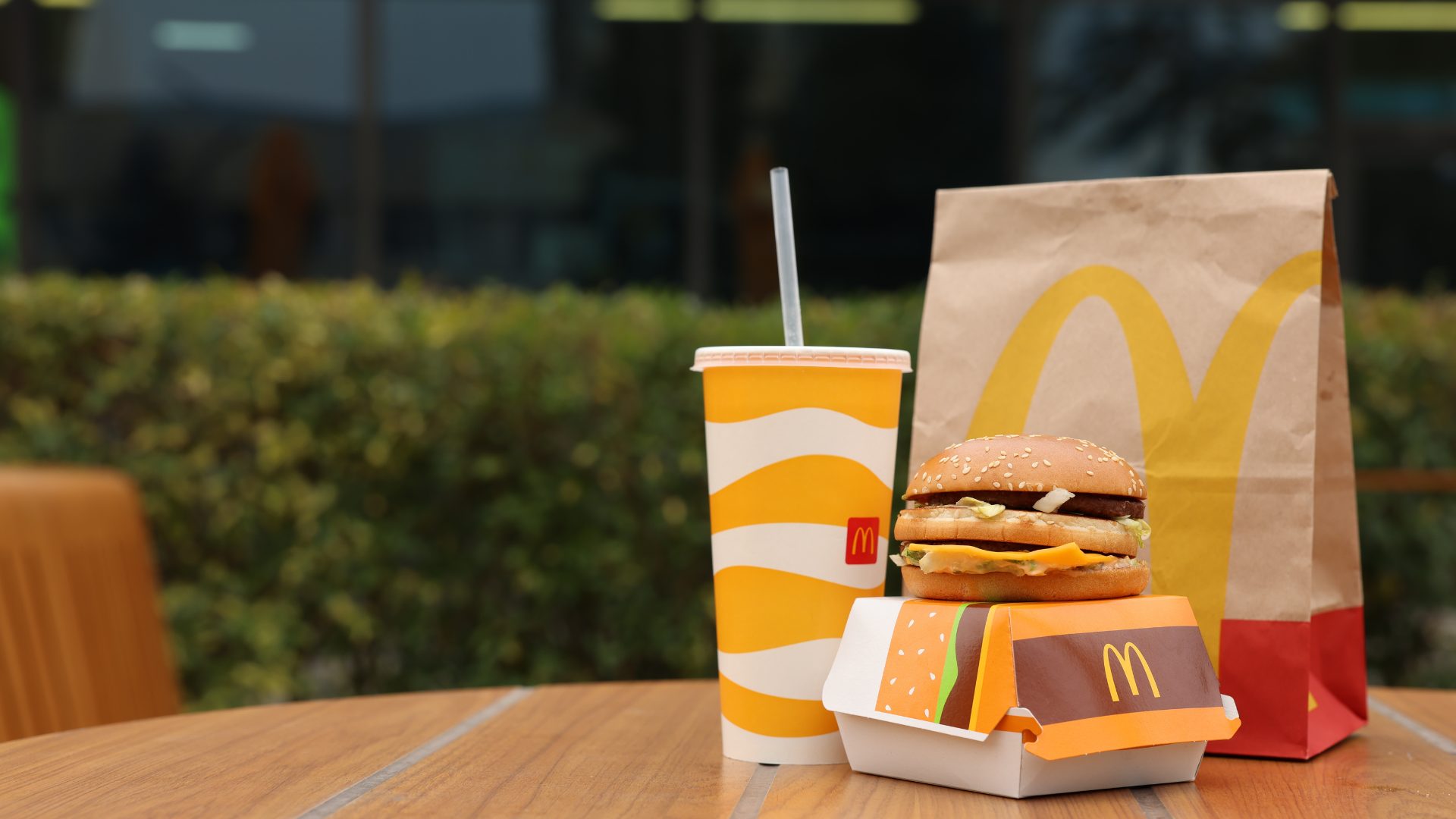 McDonald's Meal on a Table