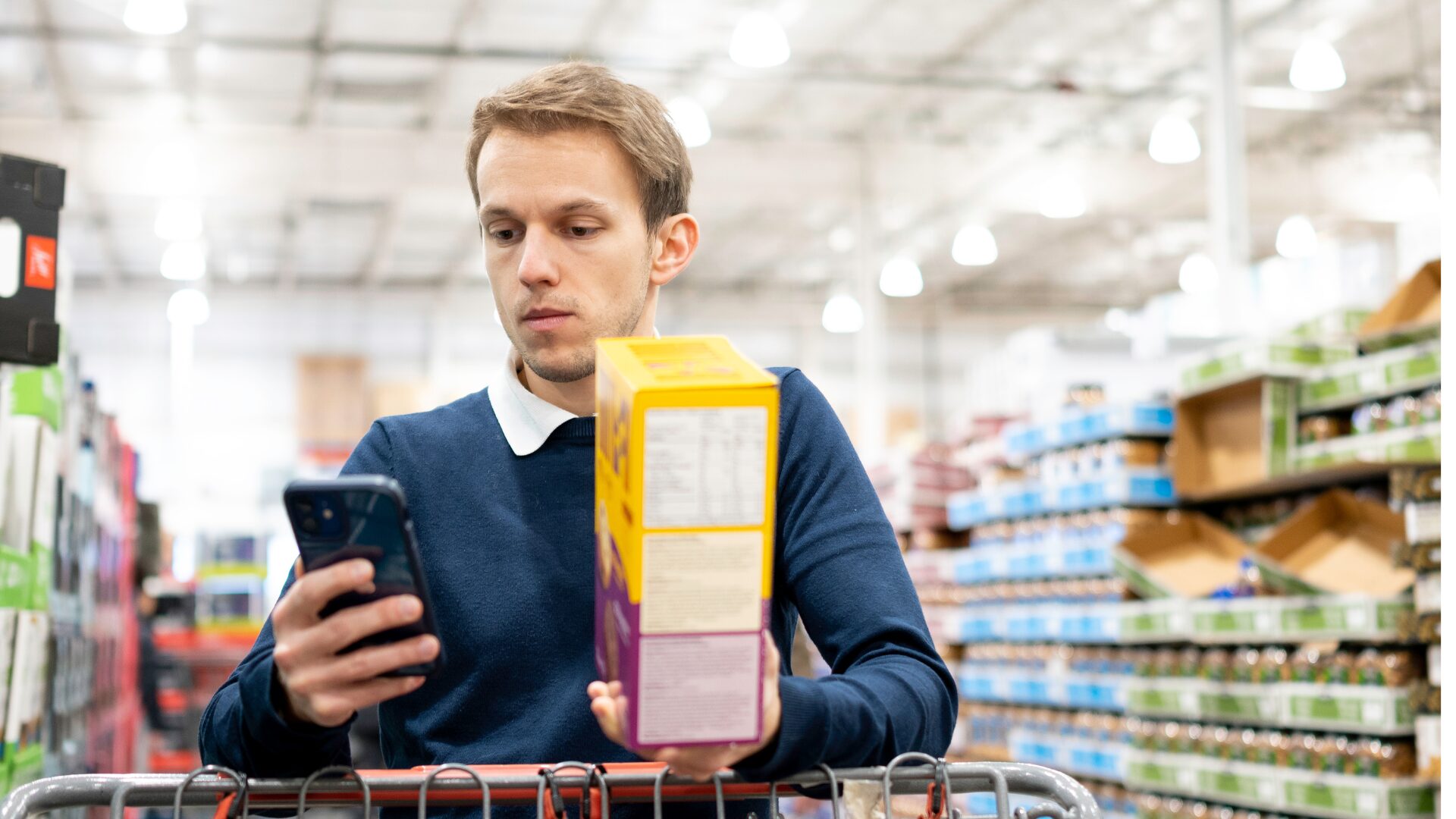 Specialty Food Search on Phone