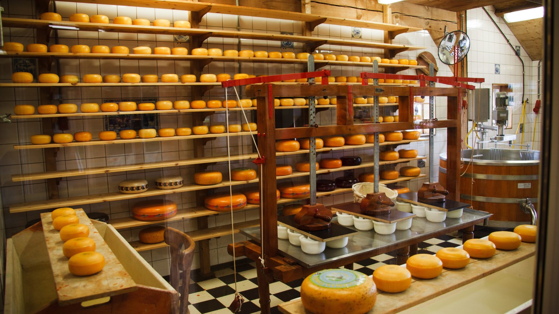 Specialty Cheese in a shop