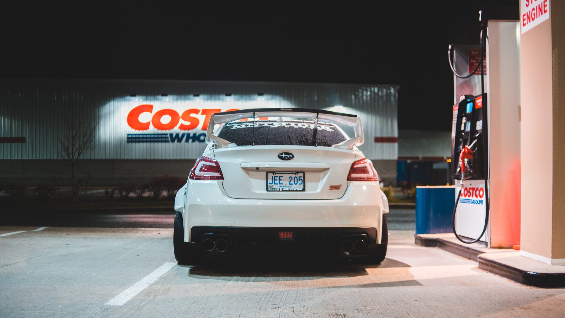 Costco Store Front From Gas Station