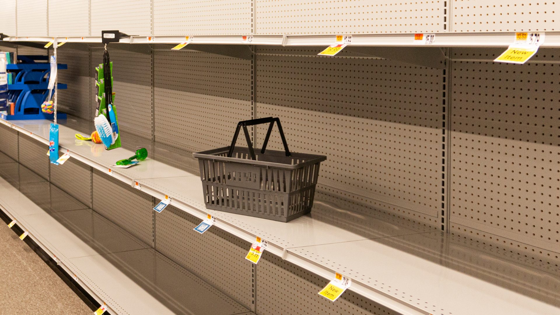 Labor Shortage Empty Shelves