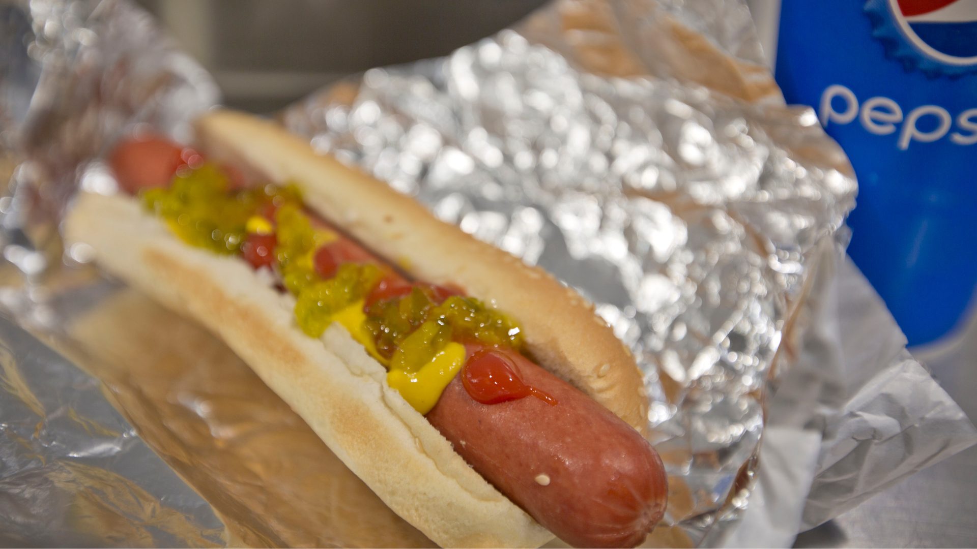 Costco Club Store Hot Dog