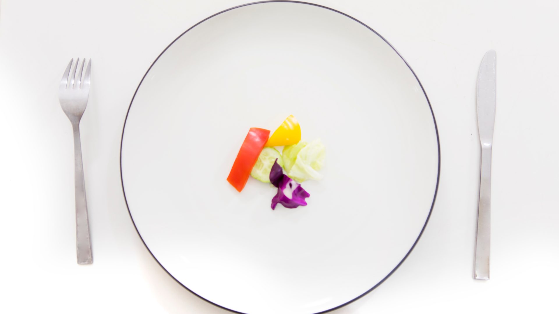 Plate of Little Food GLP-1