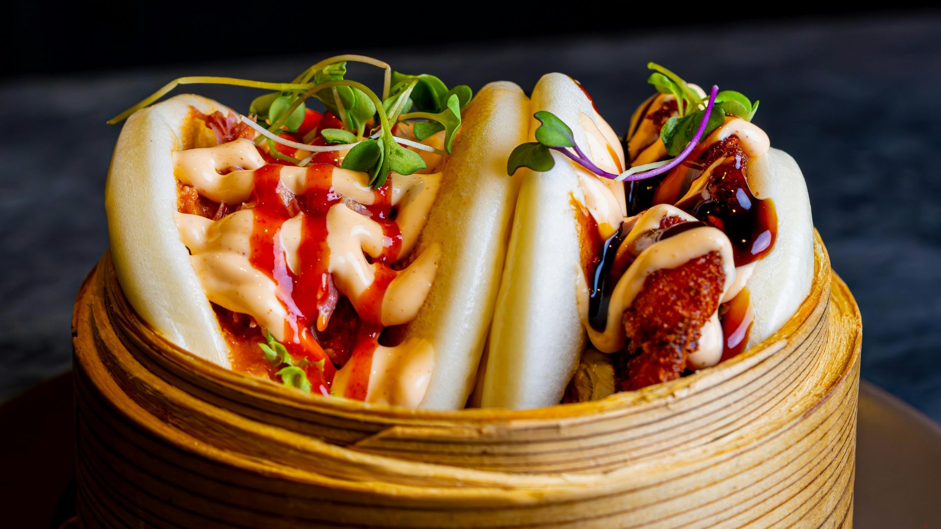 Bao Buns Globally Inspired Flavors